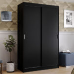 Guarda-roupa Solteiro Madesa Tokio 2 Portas De Correr 2 Gavetas