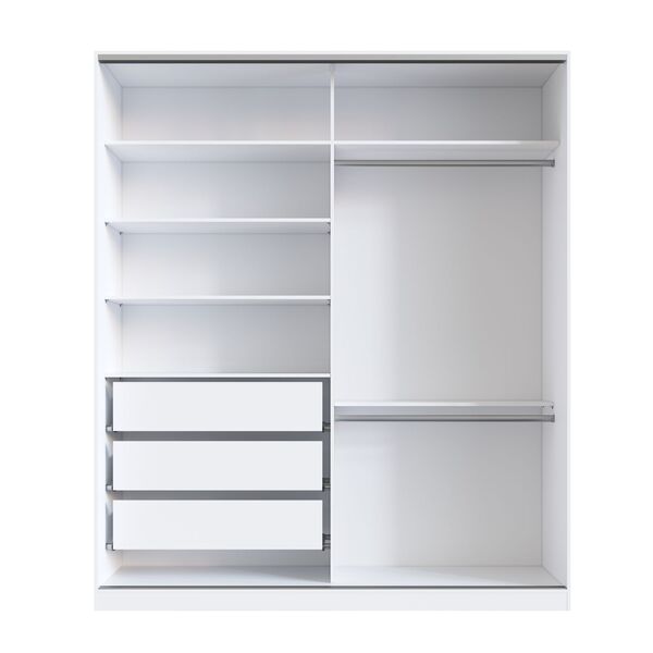 Guarda-roupa Solteiro Tunas V 2 Pt 3 Gv Branco - Imagem 4