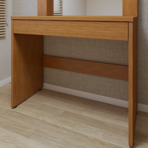 Penteadeira Camarim 100% Mdf 180 X 110,3cm Requinte Naturalle - Imagem 9