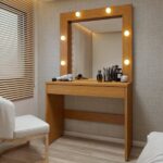 Penteadeira Camarim 100% Mdf 180 X 110,3cm Requinte Naturalle