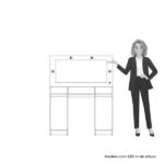 Penteadeira Camarim 2 Portas 3 Gavetas Studio Cinamomo/off White - Imagem 9