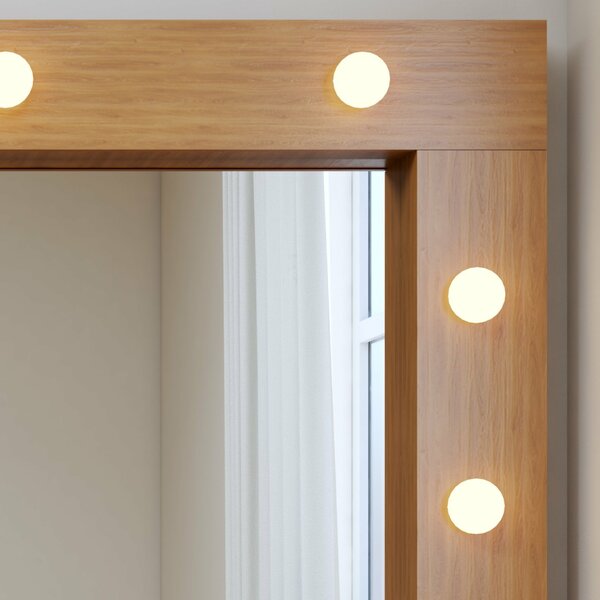 Penteadeira Camarim 100% Mdf 184 X 136cm Anne Naturalle - Imagem 10