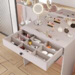 Penteadeira Camarim Encanto Jcm Movelaria Off White - Imagem 5