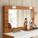 Penteadeira Camarim Gala Cinamomo Mel/branco - Imagem 5