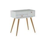 Penteadeira Com Espelho Cristal Branca