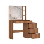 Penteadeira Com Espelho Sume Marrom