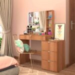 Penteadeira Com Espelho Sume Marrom - Imagem 3