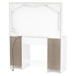 Penteadeira França Com Espelho Branco - Imagem 8