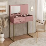 Penteadeira Industrial Lady Design Inovador Rose