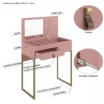 Penteadeira Industrial Lady Design Inovador Rose - Imagem 5