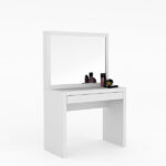 Penteadeira Madeira Branca 91,5x69,5x4,2cm Tecno Mobili - Imagem 2