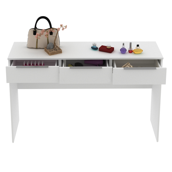 Penteadeira Madesa Camarim Carly com 3 Gavetas (Sem Painel) - Imagem 3