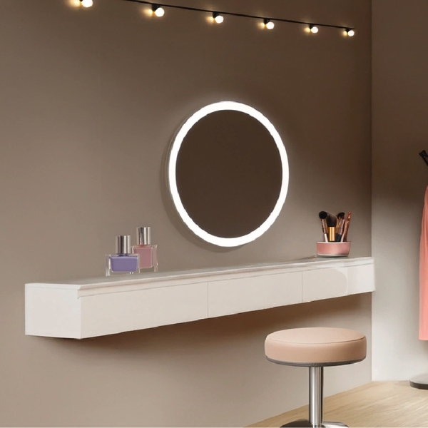 Penteadeira Suspensa 3 Gavetas 2,17m Aspen Off White Edn - Imagem 3