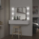 Prateleira Penteadeira 78,4x37,5x90cm Branca Arujá Politono - Imagem 11