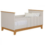 Quarto De Bebê Com Cômoda Berço E Colchão Liza Permobili - Imagem 3