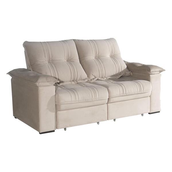 Sofá 2 Lugares 1,80m Retrátil E Reclinável Matteo Bom Pastor - Imagem 5