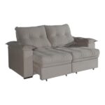 Sofá 2 Lugares 1,80m Retrátil E Reclinável Matteo Bom Pastor - Imagem 8