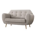 Sofá 2 Lugares Beegees Linho Cru - Imagem 5