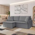 Sofá 2 Lugares Retrátil E Reclinável Stilo Linho Grafite 174 Cm - Imagem 3