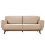 Sofá 3 Lugares Floret Linho Palha - Imagem 3