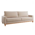 Sofá 4 Lugares Living Linho/bronze - Viero Móveis - Imagem 2