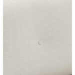 Sofá De Canto 9 Lugares Com Puff Cancun Branco - Imagem 7