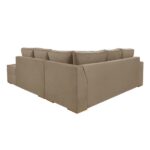 Sofá De Canto Com Chiase Lado Direito Laura Yescasa Bege - Imagem 2